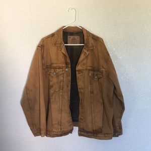 Vintage brown jean jacket